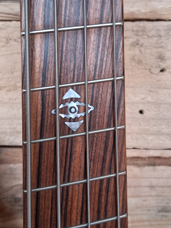 Dingwall JT3 John Taylor 4-String, Metallic Black, Signature